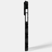 Premium Black Square Muster Case-Mate iPhone Hülle (Rückseite / Links)