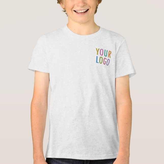 Premium Boys Logo für White T - Shirt Custom Compa (Vorderseite)