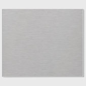 Premium-Bürstsilber-Metallstruktur Geschenkpapier (Flach)