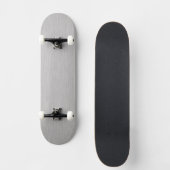 Premium-Bürstsilber-Metallstruktur Skateboard (Vorderseite)