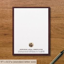 Premium Business Letterhead Briefbogen