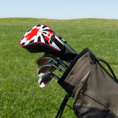 Premium Canada Golf & Canadian Flag / Patriots Golf Headcover (In SItu)