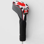 Premium Canada Golf & Canadian Flag / Patriots Headcover (angewinkelt)