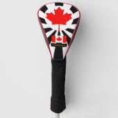 Premium Canada Golf & Canadian Flag / Patriots Headcover (Vorderseite)