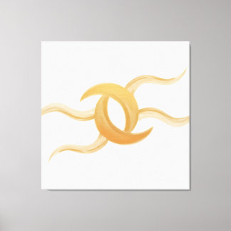 Premium Canvas ‘Intertwined Moons’ – Exclusive Leinwanddruck