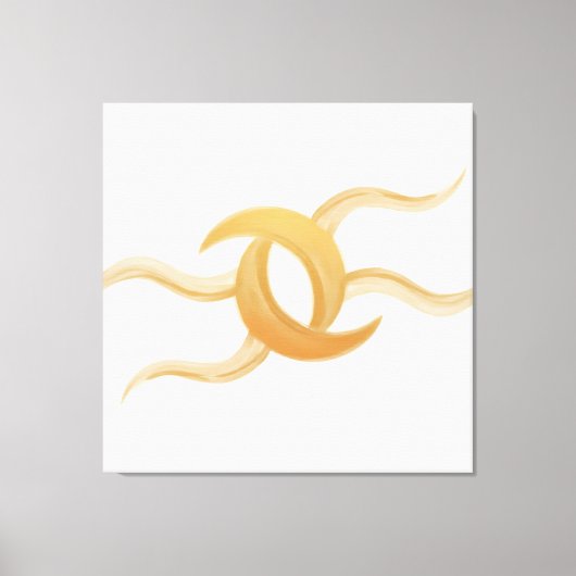 Premium Canvas ‘Intertwined Moons’ – Exclusive Leinwanddruck (Vorderseite)