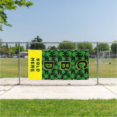 Premium CBD-Öl verkauft hier Anzeige groß Banner (Insitu)