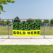 Premium CBD Öl verkauft hier Werbung Banner (Insitu)