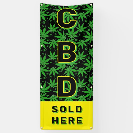 Premium CBD Öl verkauft hier Werbung Banner (Vertikal)