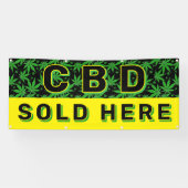Premium CBD Öl verkauft hier Werbung Banner (Horizontal)