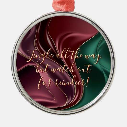 Premium Christmas ornament in stylish graphic (Vorne)