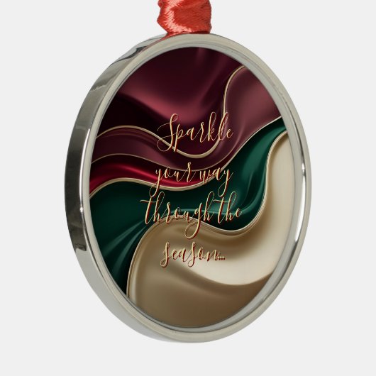 Premium Christmas ornament in stylish graphic (Rechts)