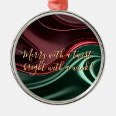 Premium Christmas ornament in stylish graphic (Vorne)
