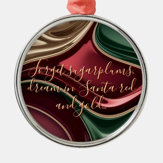 Premium Christmas ornament in stylish graphic (Vorne)