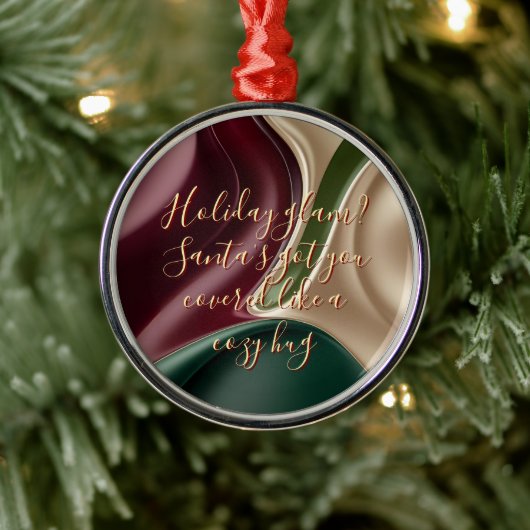 Premium Christmas ornament in stylish graphic (Baum)