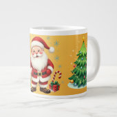 Premium Christmas Tasse - Holly Jolly wünscht (Vorderseite Rechts)