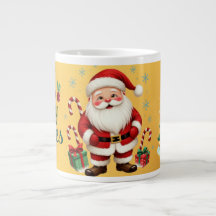 Premium Christmas Tasse - Holly Jolly wünscht