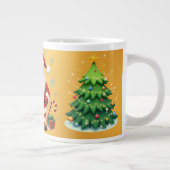 Premium Christmas Tasse - Holly Jolly wünscht (Rechts)