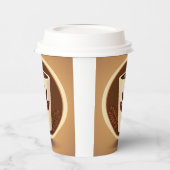 Premium-Coffee-Cup-Logo Pappbecher (Links)