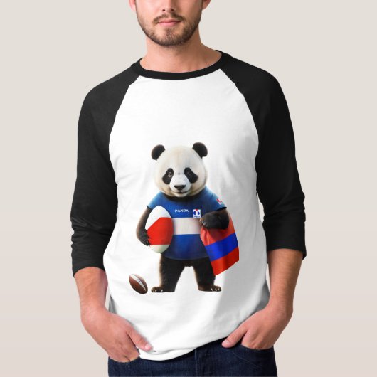 Premium Cotton Mountain Landschaftscape T - Shirt (Vorderseite)