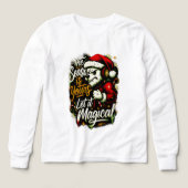 Premium Cozy Christmas Bear Top Edgy Winter gift (Design Vorderseite)