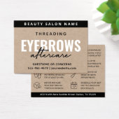 Premium Craft Luxus Eyebrow Threading Aftercare (Schreibtisch)