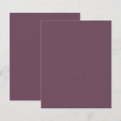 Premium Custom Paper Sheet - Minimalistisches Desi (Vorne/Hinten)
