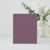 Premium Custom Paper Sheet - Minimalistisches Desi (Stehend Vorderseite)