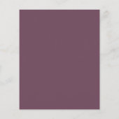 Premium Custom Paper Sheet - Minimalistisches Desi (Rückseite)