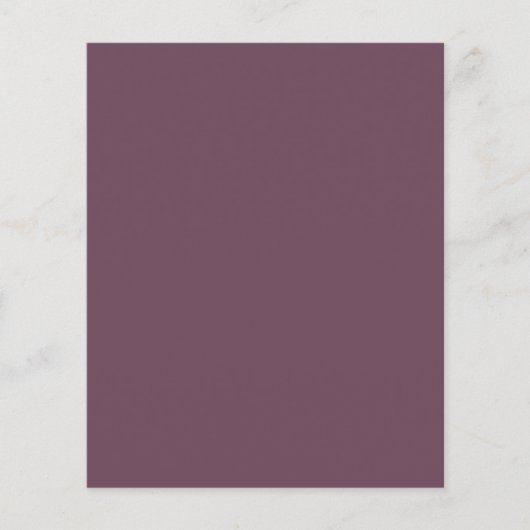 Premium Custom Paper Sheet - Minimalistisches Desi (Vorderseite)