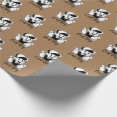 Premium Custom Wrapping Paper Designs auf Zazzle Geschenkpapier (Ecke)