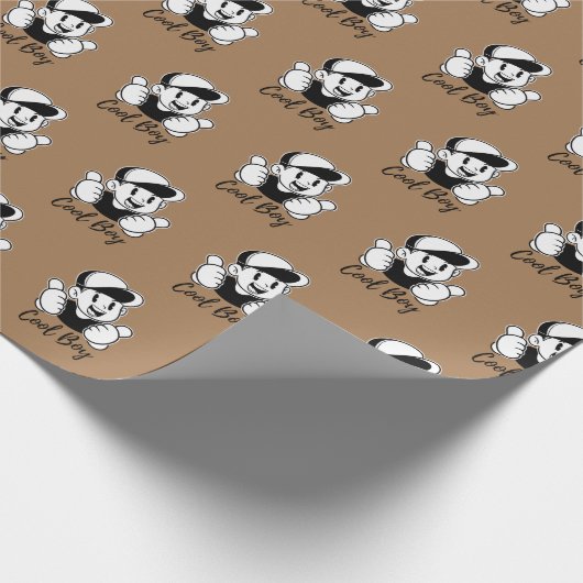 Premium Custom Wrapping Paper Designs auf Zazzle Geschenkpapier (Ecke)