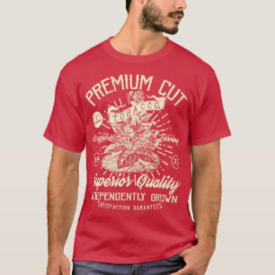 Premium Cut Tobacco Pflanze T-Shirt