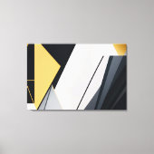 Premium-Diagonalgeometrie Leinwanddruck (Vorderseite)