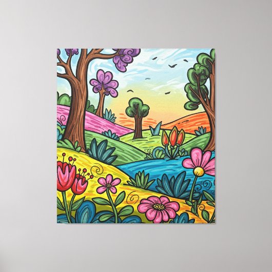 Premium eingewickelte Leinwand individuell (101,6 (Vorderseite)
