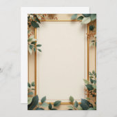 PREMIUM Einladungskarten-Design Einladung (Vorne/Hinten)