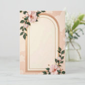 PREMIUM Einladungskarten-Design Einladung (Stehend Vorderseite)