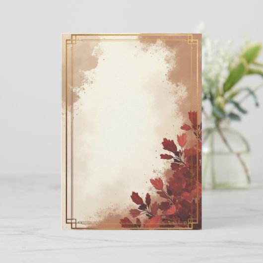 PREMIUM Einladungskarten-Design Einladung (Stehend Vorderseite)