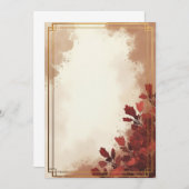 PREMIUM Einladungskarten-Design Einladung (Vorne/Hinten)