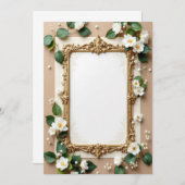 PREMIUM Einladungskarten-Design Einladung (Vorne/Hinten)