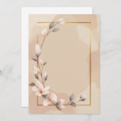 PREMIUM Einladungskarten-Design Einladung (Vorne/Hinten)