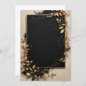 PREMIUM Einladungskarten-Design Einladung (Vorne/Hinten)