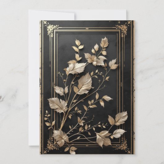 PREMIUM Einladungskarten-Design Einladung (Vorderseite)