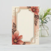 PREMIUM Einladungskarten-Design Einladung (Stehend Vorderseite)