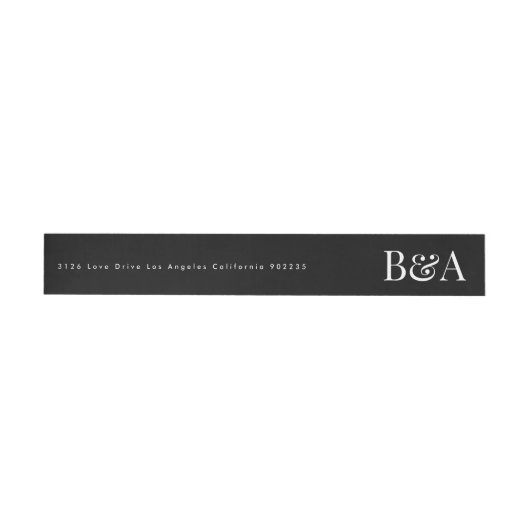 Premium Elegant | Bearbeitbare MONOGRAM Hochzeit (Person)