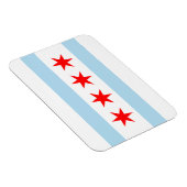 Premium Flex-Magnete für Chicago Flag Magnet (Rechte Seite)