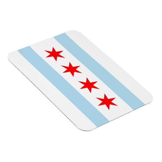 Premium Flex-Magnete für Chicago Flag Magnet (Rechte Seite)