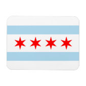 Premium Flex-Magnete für Chicago Flag Magnet (Horizontal)