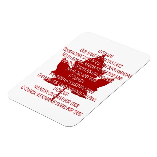 Premium Flexi Canada Magnet Kanada Souvenir (Linke Seite)