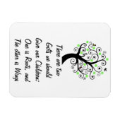 Premium Flexi-Magnet mit Bildungsansatz Magnet (Horizontal)